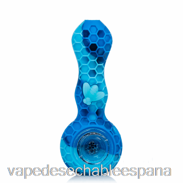 Vape Desechable España Stratus Bee Cuchara De Silicona Mármol Azul (baby Blue/blue)